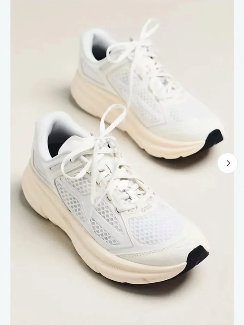 NEW HOKA Clifton One9 Sneakers White athletic shoes women’s size 9 New, no box